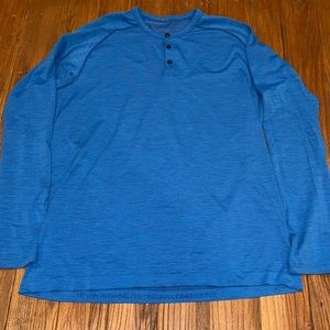 Men’s Lululemon Long Sleeve Henley Size: XL